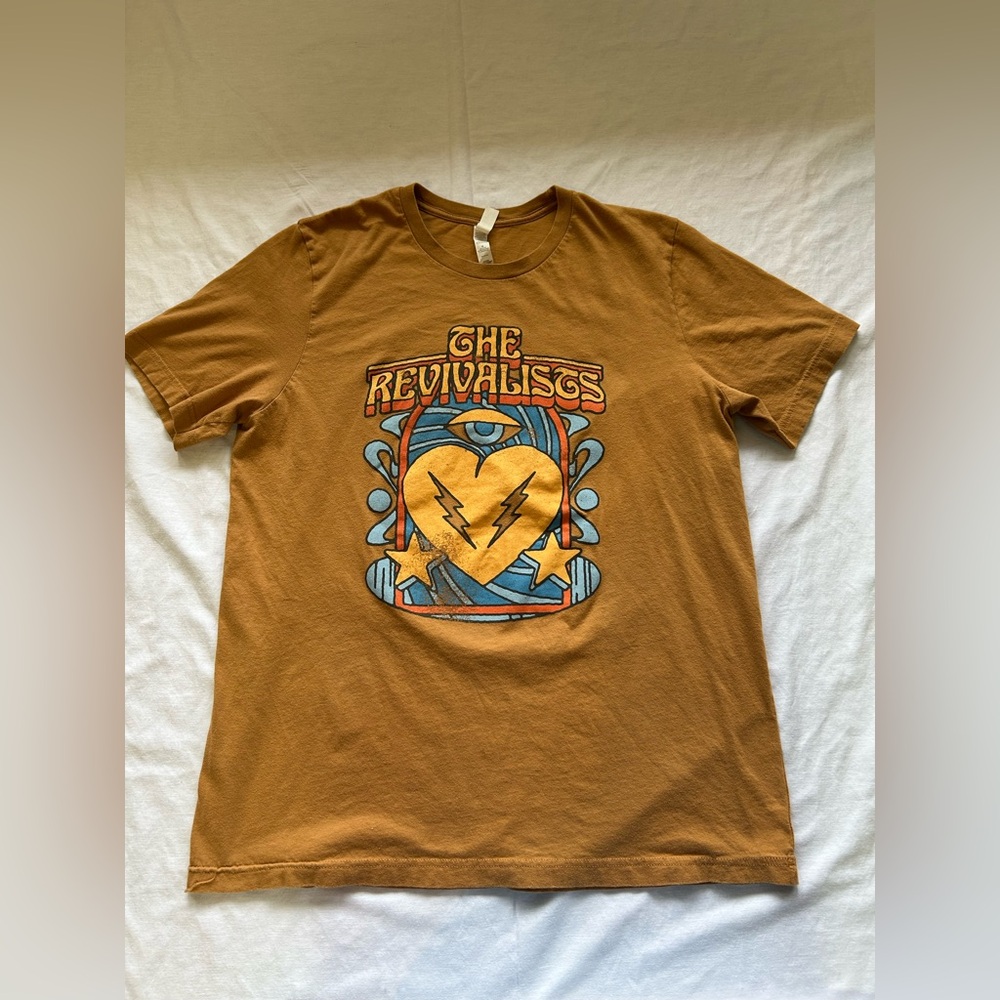 The Revivalists Mustard Graphic Tee